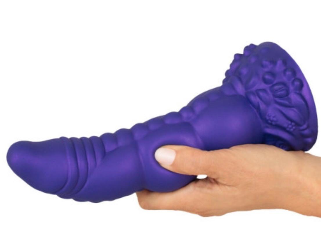 DILDO MONSTER DEMONE IN SILICONE CON VENTOSA DEMON OF DESIRE