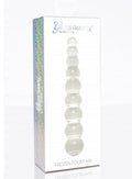STIMOLATORE VAGINALE ANALE IN VETRO FROZEN FOUNTAIN