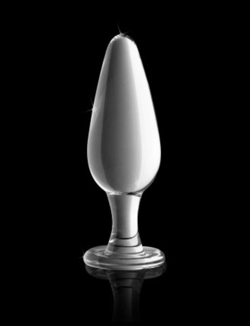 FALLO PLUG ANALE IN VETRO GLASS ICICLES NO 26